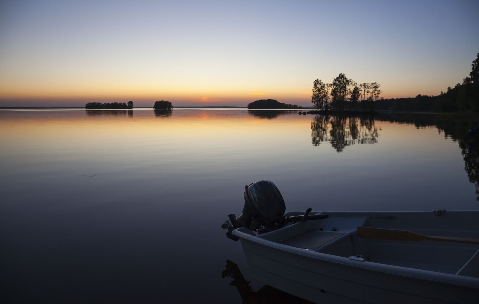 Canon EOS 5D Mark II sample photo. Afterglow, lake, sunset photography