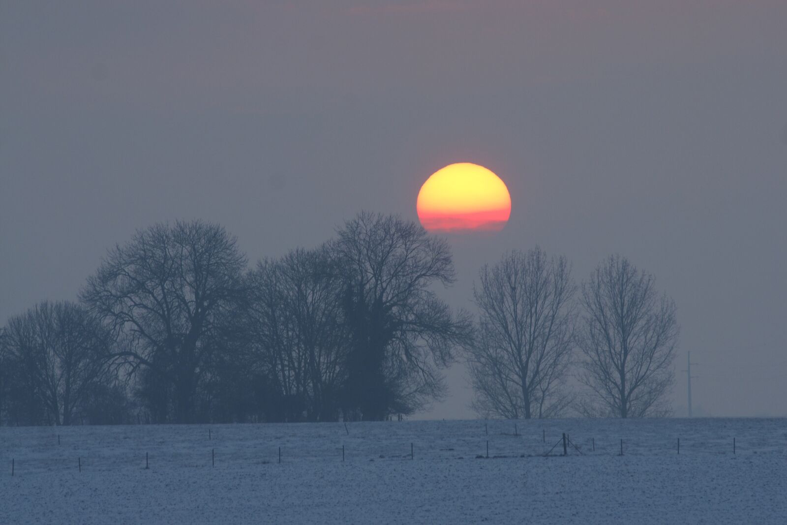 Sony Alpha DSLR-A700 sample photo. Winter, dawn, snow photography