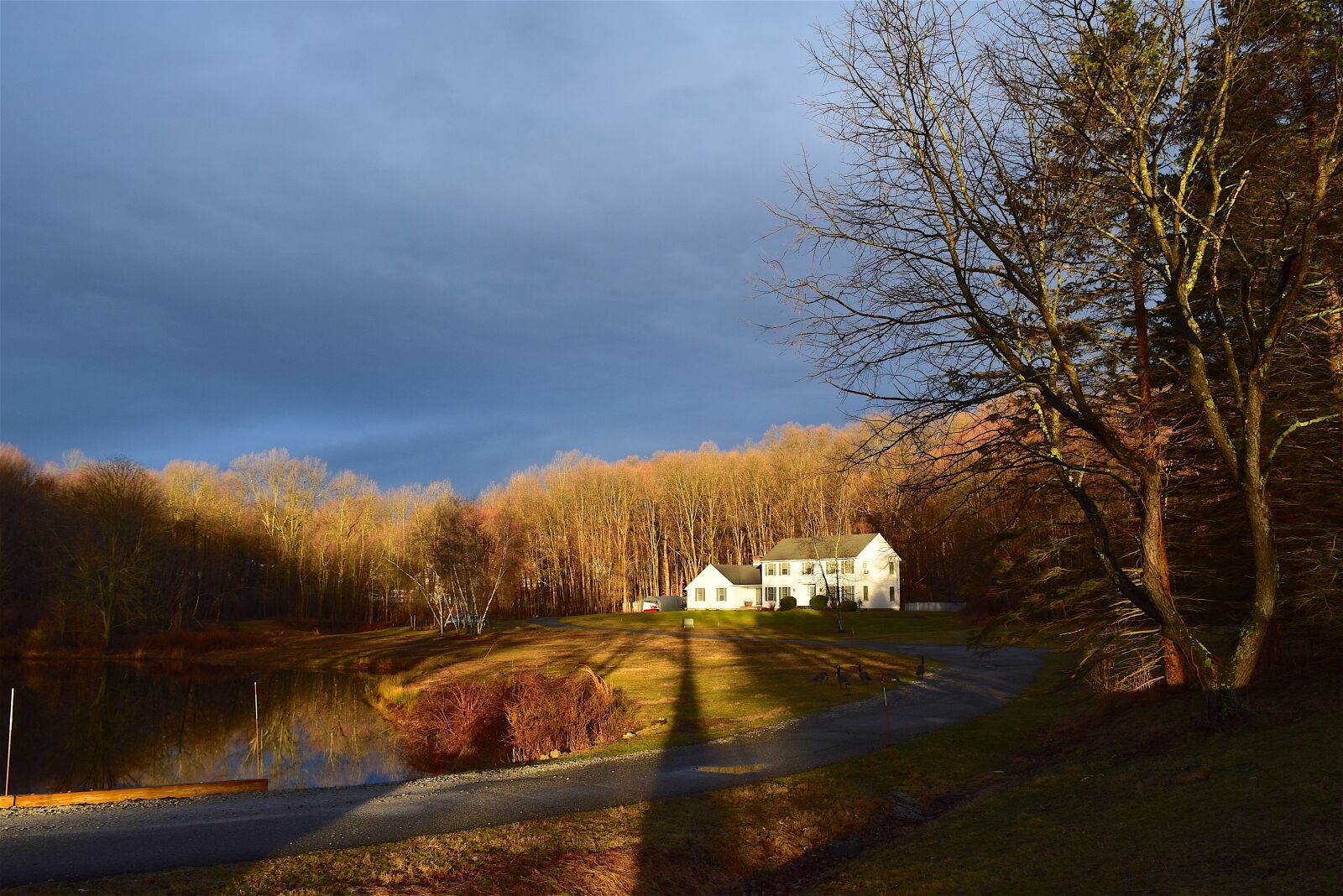 Nikon D3300 sample photo. Sunrise, house, sky photography