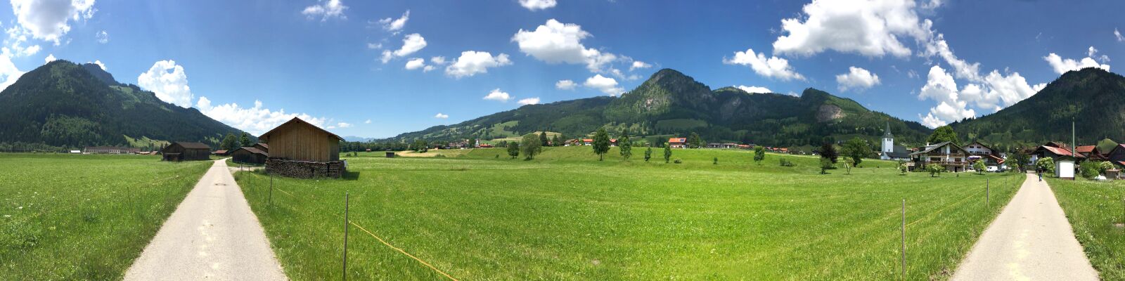 Apple iPhone 6 sample photo. Allgäu, panorama, reported photography