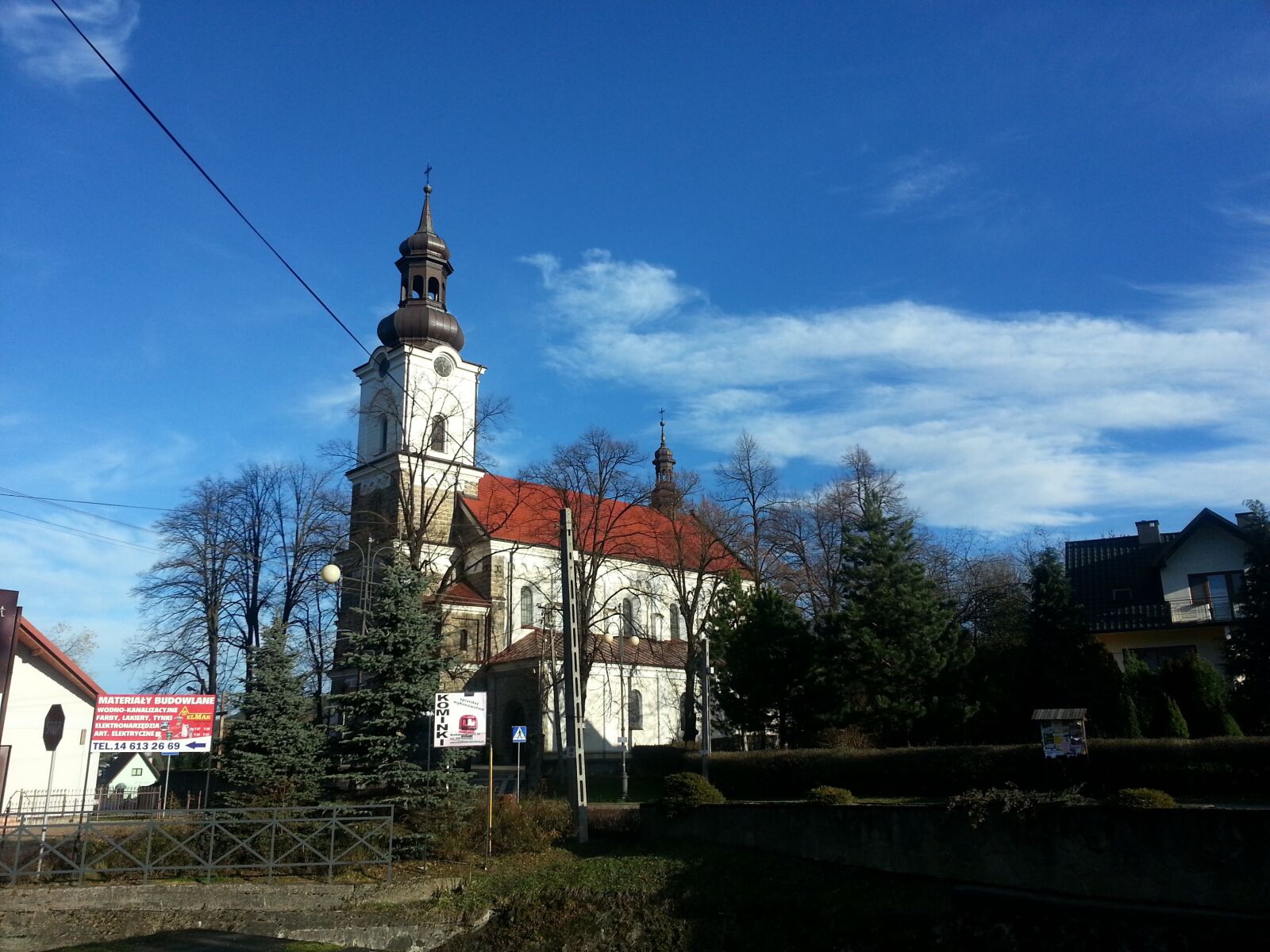 Samsung Galaxy S3 sample photo. Church, poland, winter photography