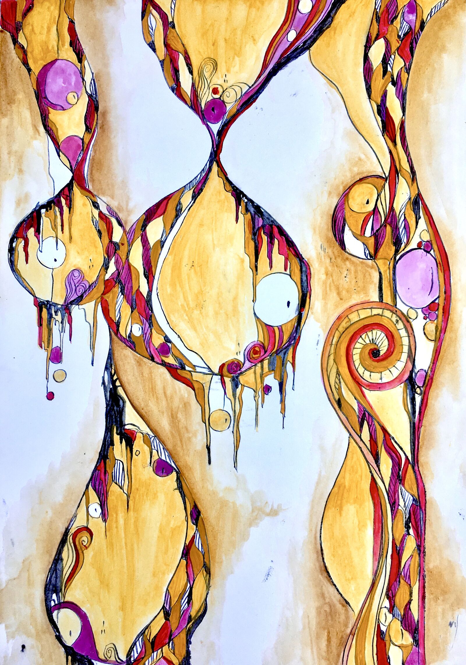 iPhone 6s back camera 4.15mm f/2.2 sample photo. Abstract, psychodelic, drawing photography