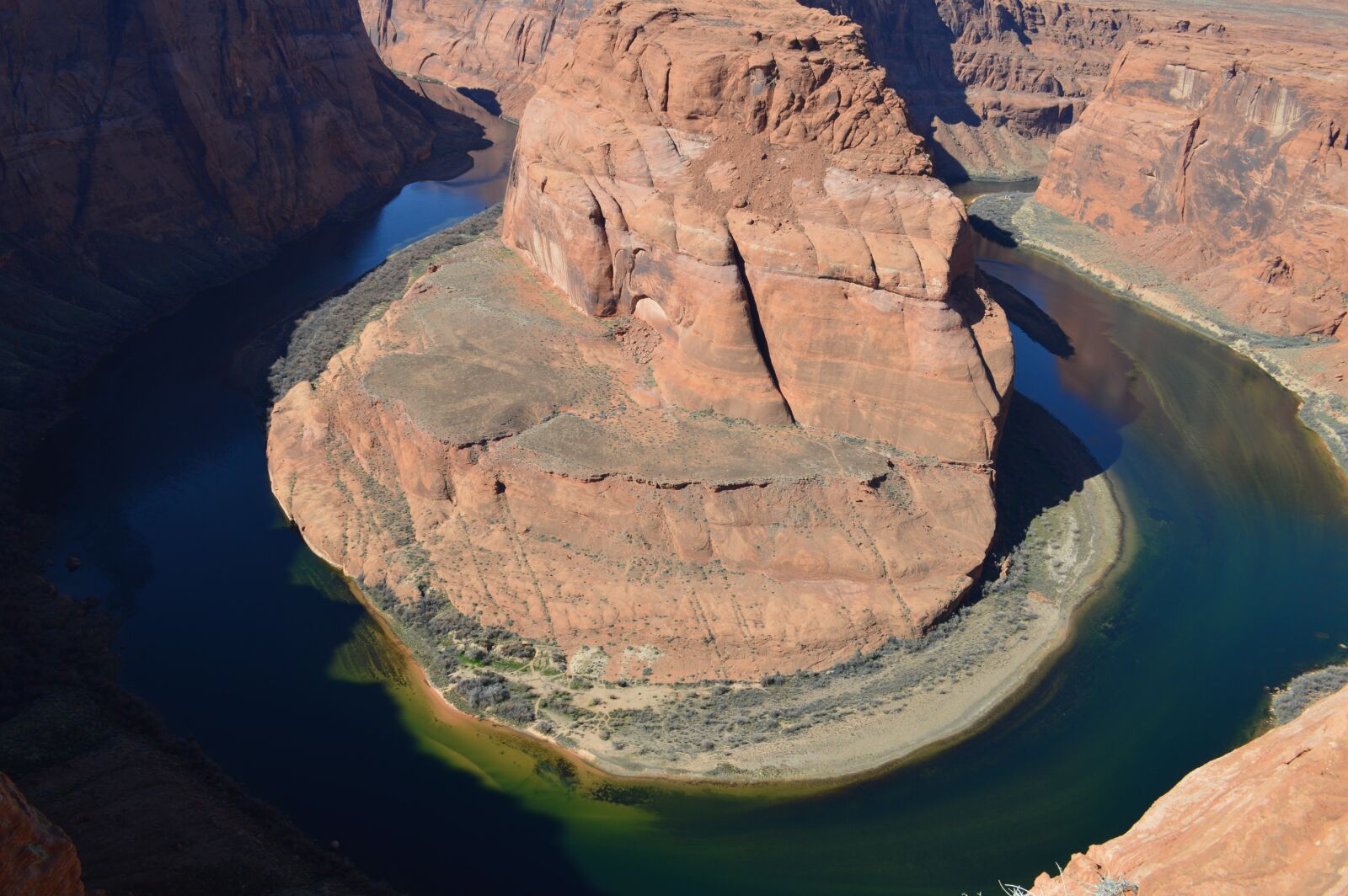 Nikon D3200 sample photo. Hourseshow reservoir, arizona, river photography
