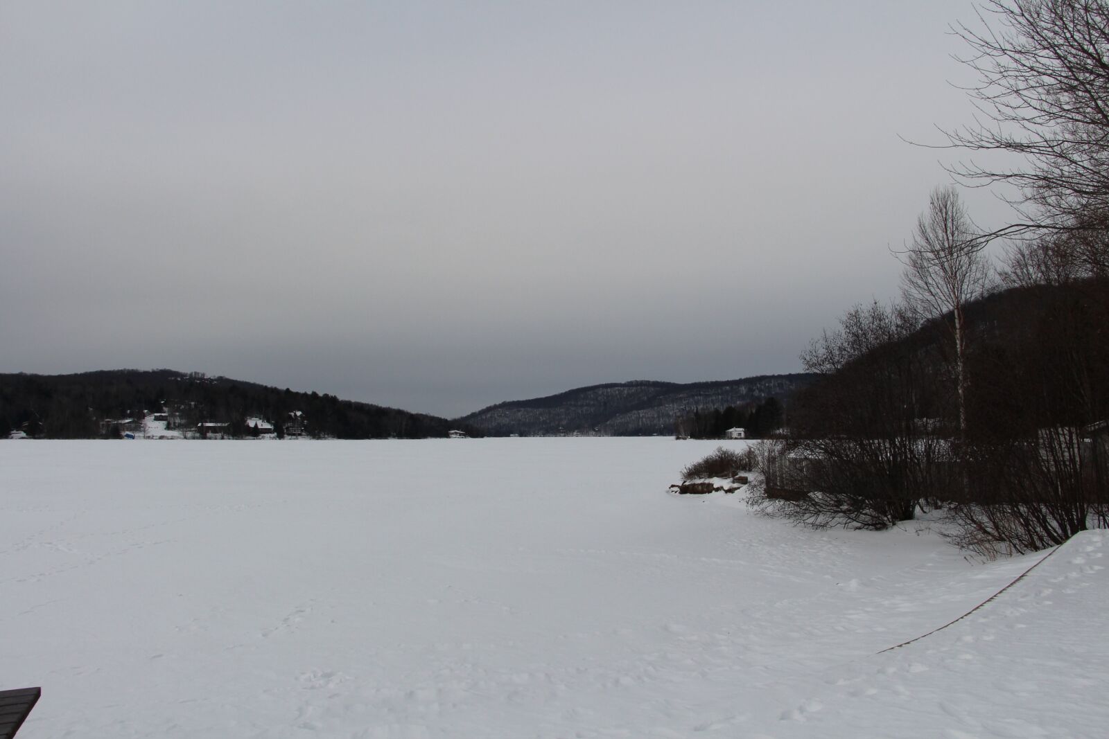 Canon EOS 700D (EOS Rebel T5i / EOS Kiss X7i) sample photo. Lake, snow, landscape photography