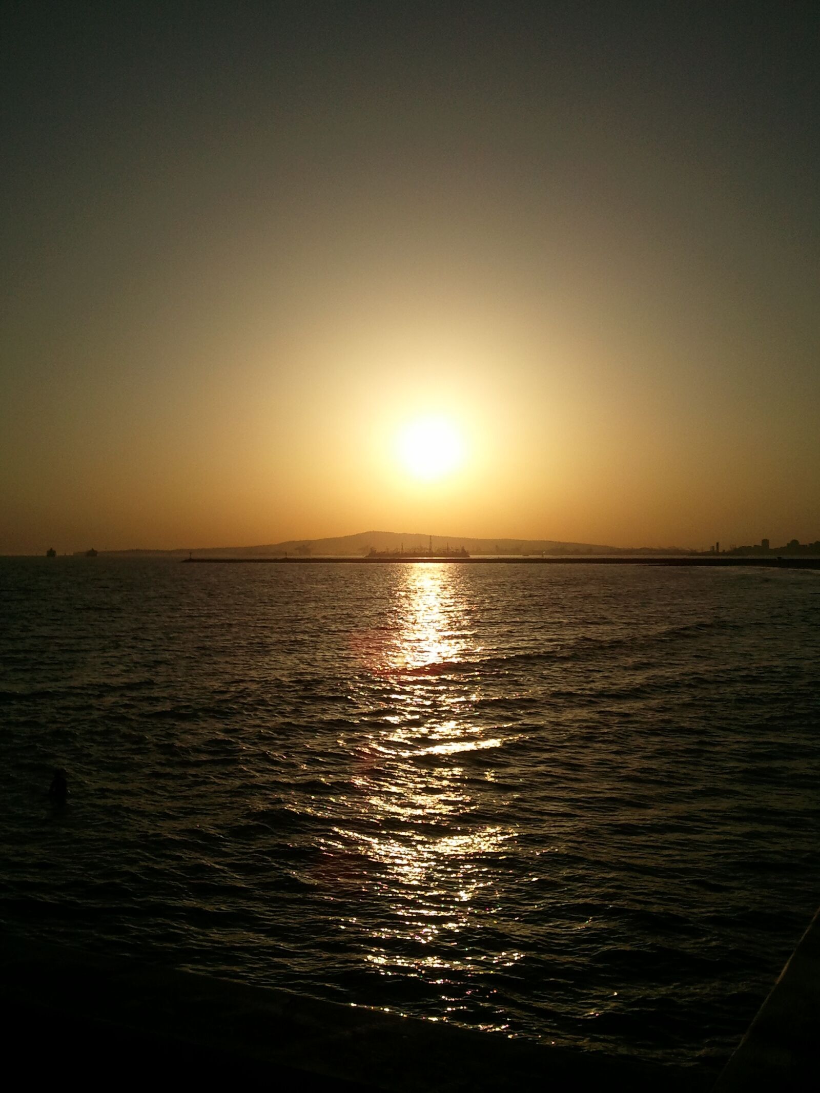 Samsung SGH-I897 sample photo. Sunset, nature, summer photography