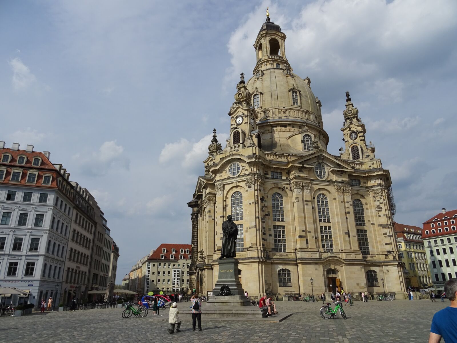 Sony DSC-HX60 sample photo. Dresden, frauenkirche, terrassenufer photography