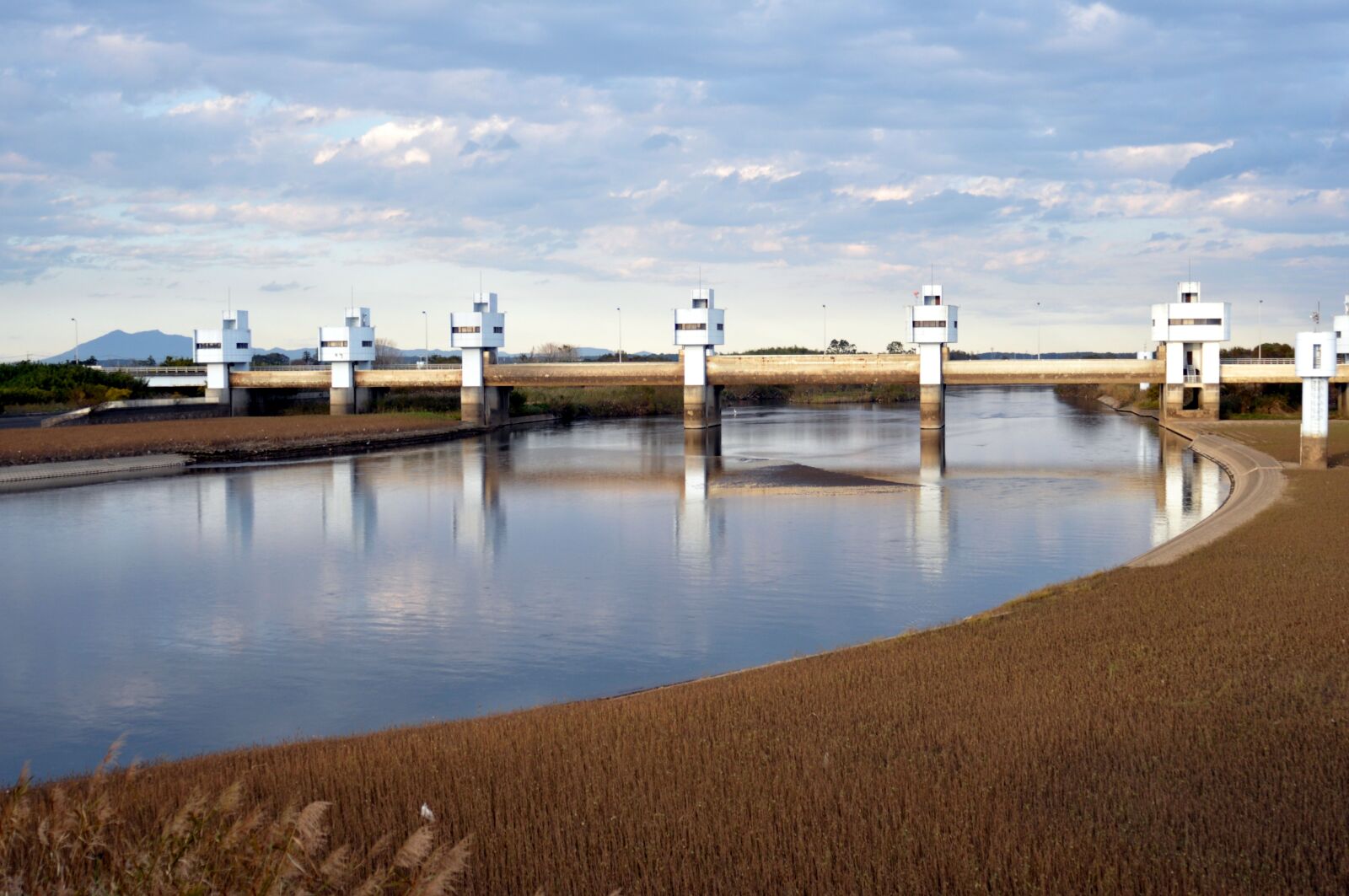 Nikon D90 sample photo. Weir, river, water photography