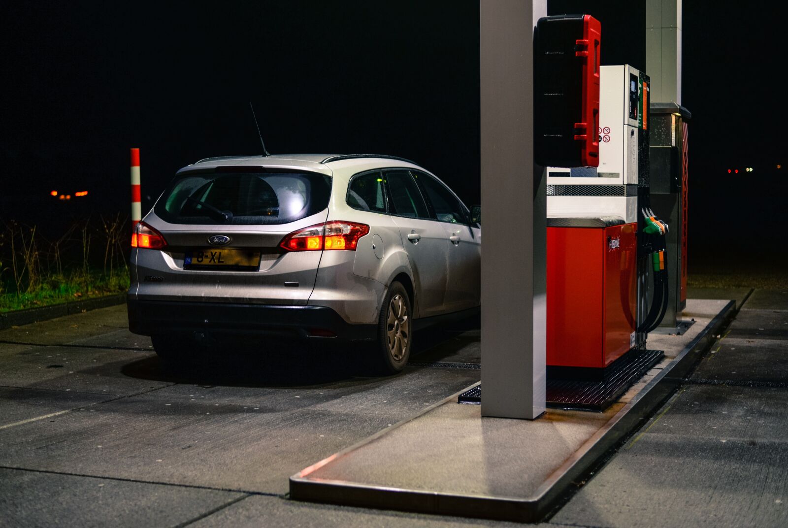Nikon D610 sample photo. Petrol, gasoline, diesel photography