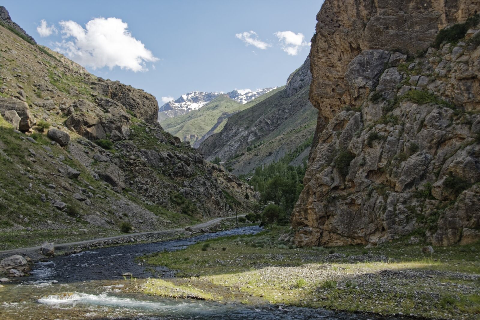 Nikon D500 sample photo. Tajikistan, šingtal, river photography