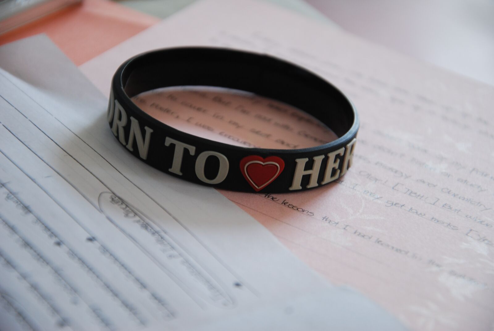 Nikon D40X sample photo. Wristband, black, in photography