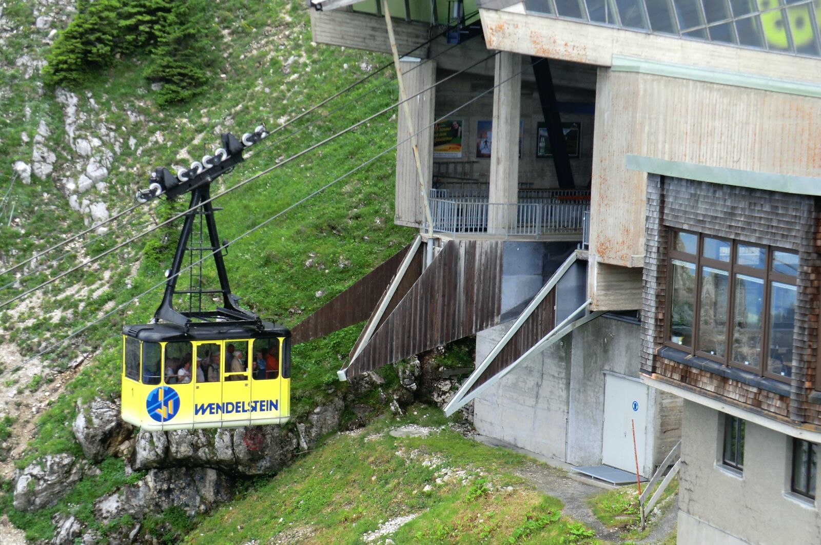 CASIO EX-H5 sample photo. Seilbahn, germany, wendelstein photography