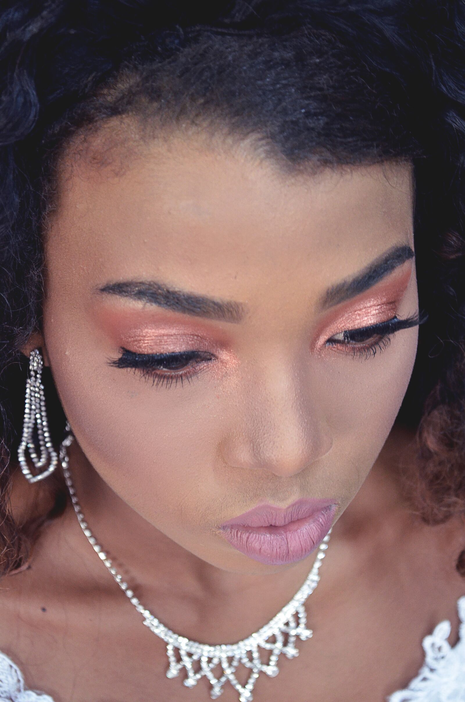 Nikon D5100 sample photo. Artistic makeup, woman makeup photography