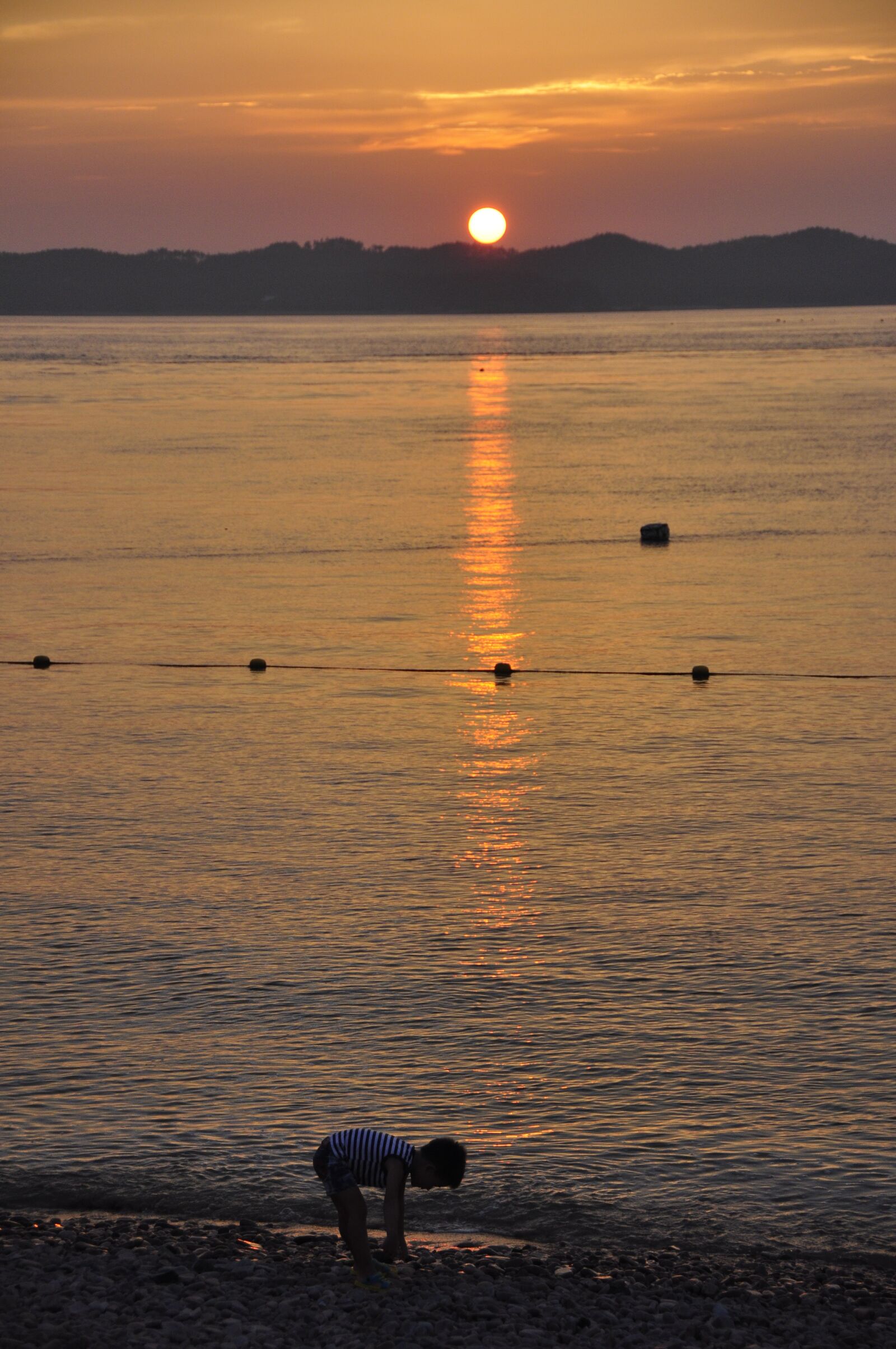 Nikon D90 sample photo. Beach, glow, sunset photography