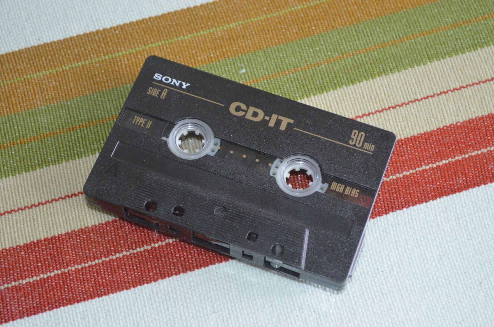 Nikon D5100 sample photo. Cassette, audiocassette, music photography