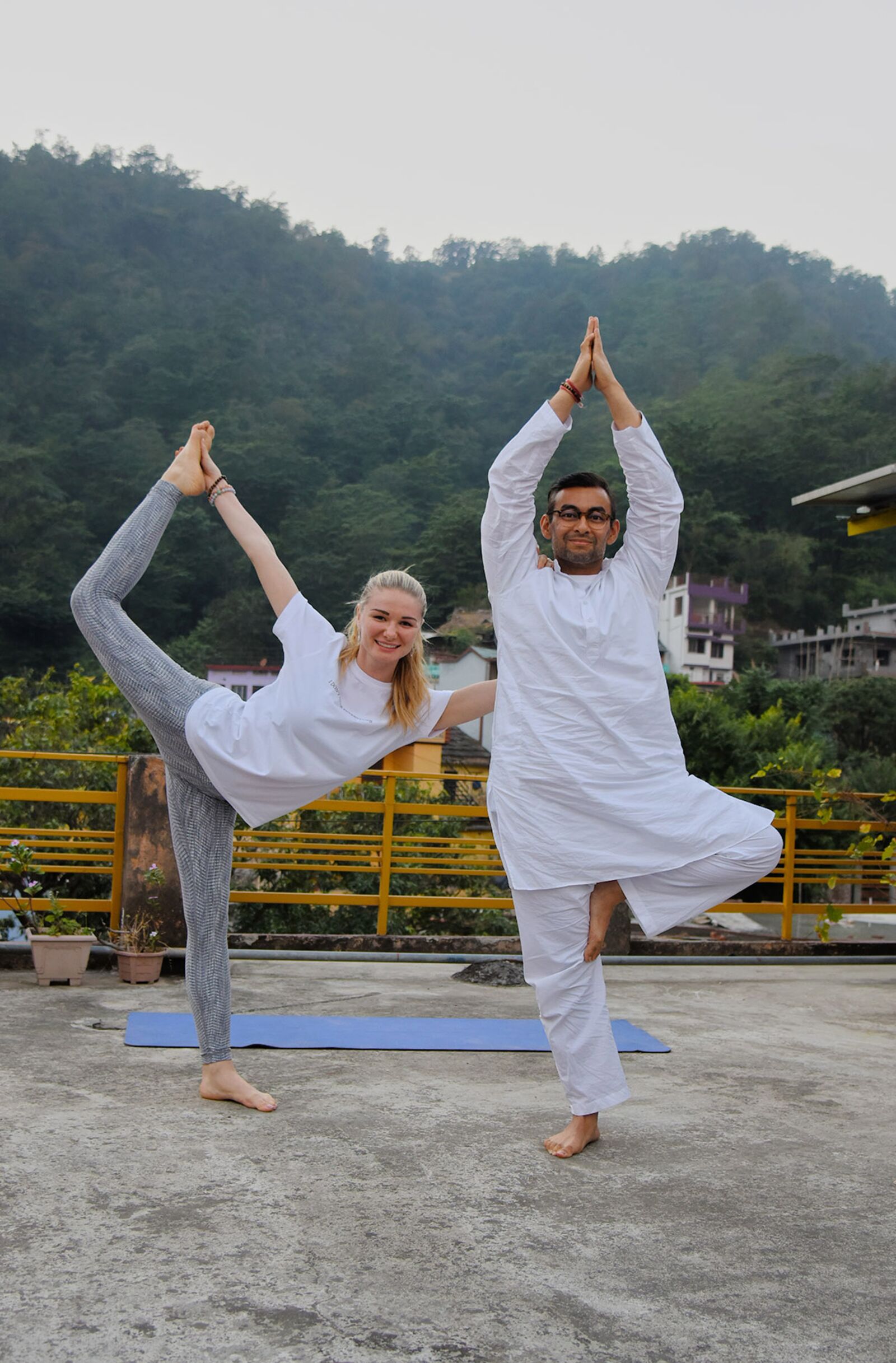 Nikon D810 sample photo. Yoga, himalaya, asana photography
