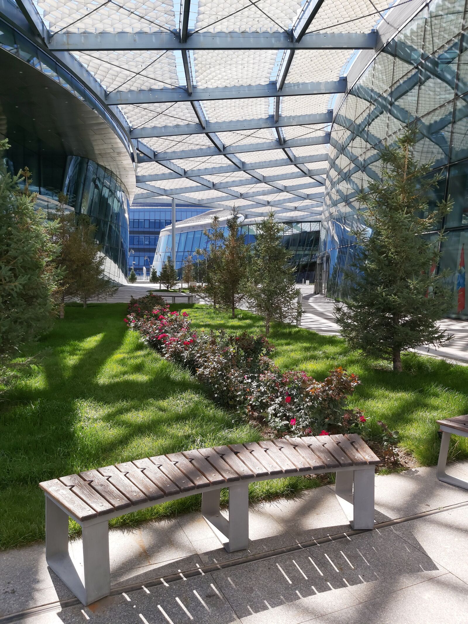 Samsung Galaxy A70 sample photo. Astana, pavilion, exhibition photography