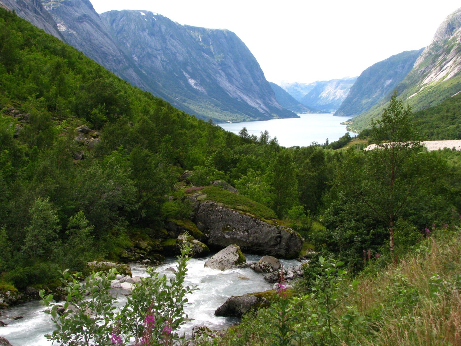 Canon POWERSHOT S5 IS sample photo. Norway, nature, fjord photography
