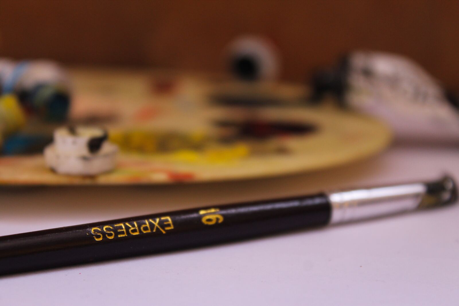 Canon EOS 1100D (EOS Rebel T3 / EOS Kiss X50) sample photo. Art, a brush, colors photography