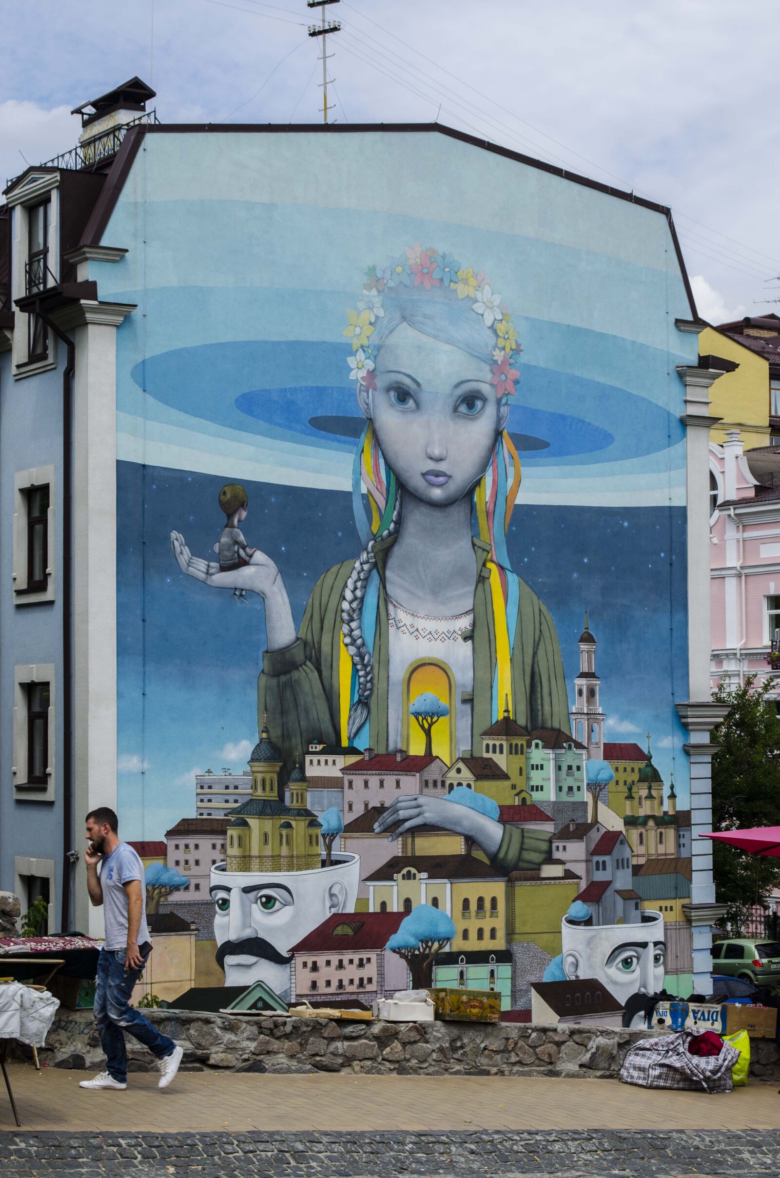 Nikon D5100 sample photo. Graffiti, ukrainka, wall photography