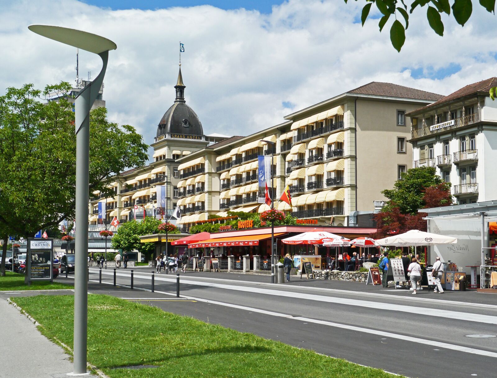 Panasonic Lumix DMC-G3 sample photo. Switzerland, interlaken, grand hotel photography