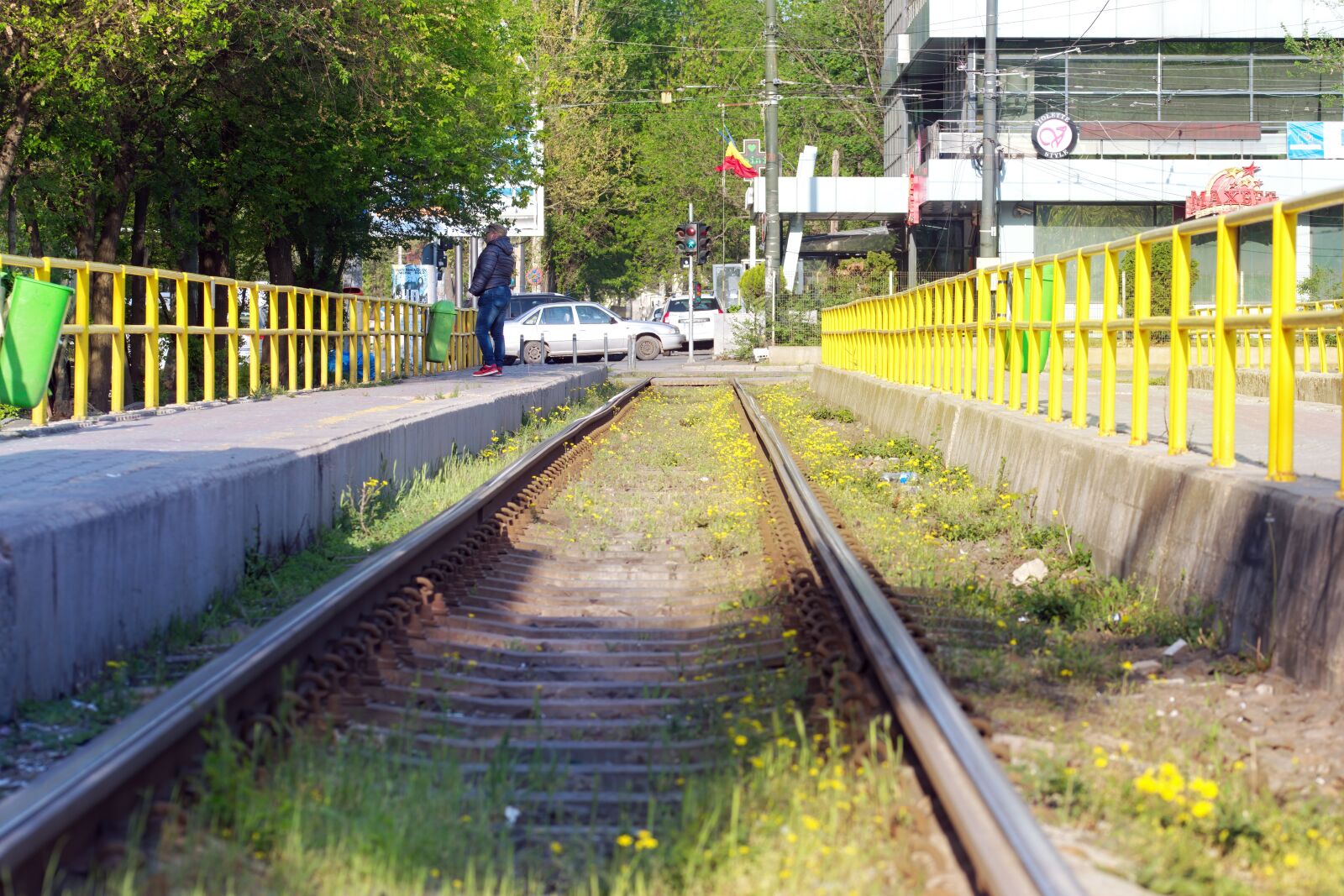 Nikon D5300 sample photo. Line, track, tram photography