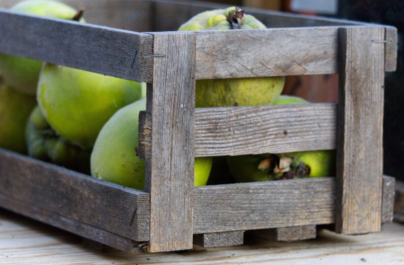 Sony a6000 sample photo. Quince, fruit, yellow photography
