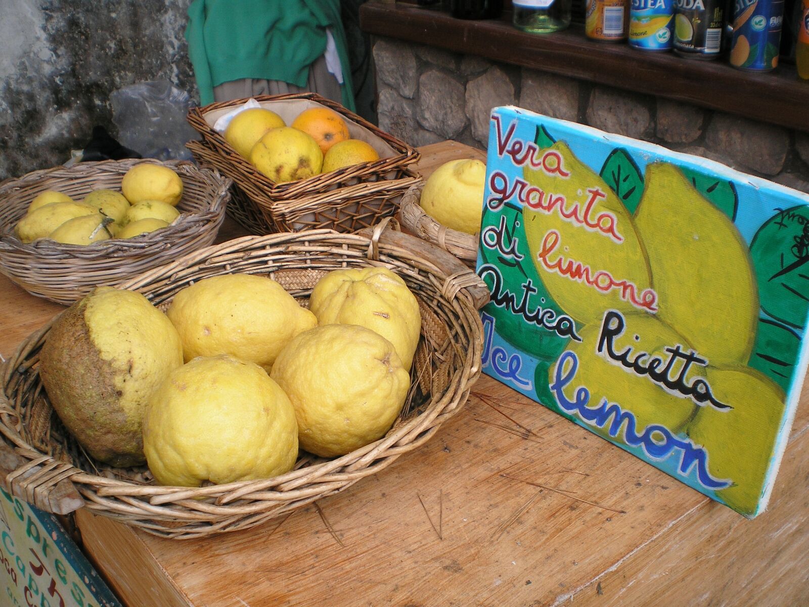 Olympus FE-140,X-725 sample photo. Lemons, island, mediterranean photography