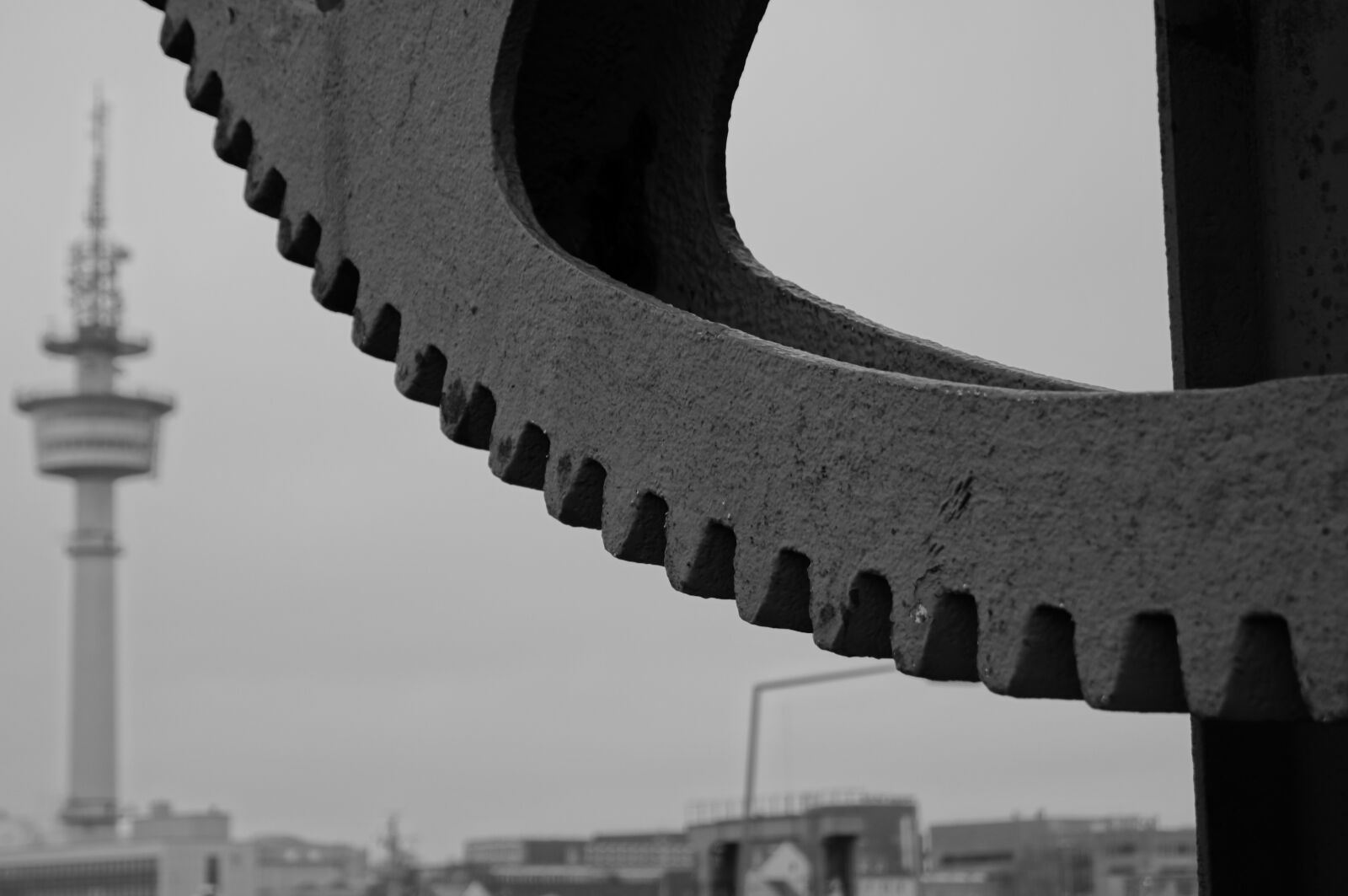 Sony SLT-A55 (SLT-A55V) sample photo. Gear, industry, mechanics photography