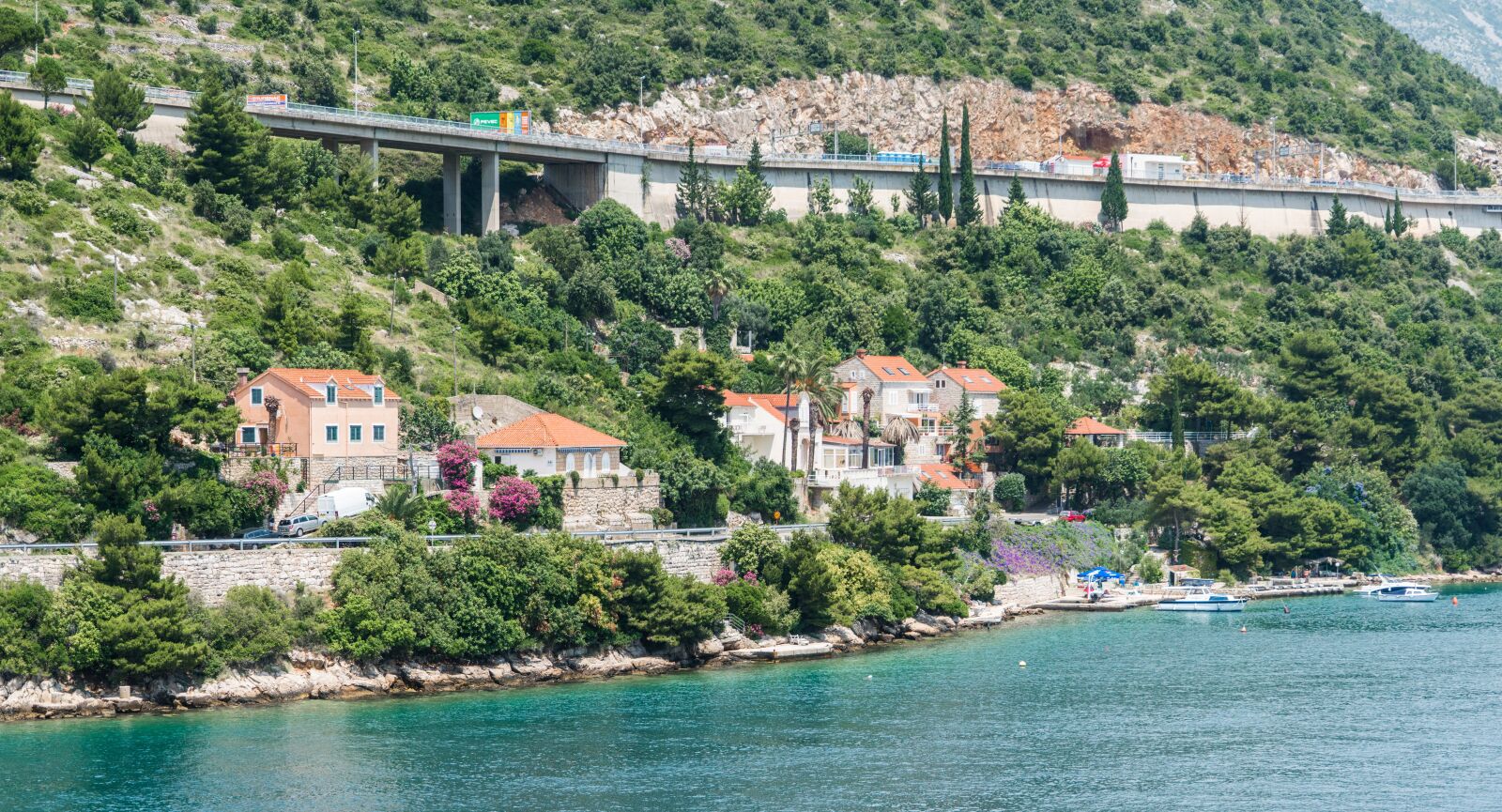 Sony a7R II + Sony FE 24-240mm F3.5-6.3 OSS sample photo. Croatia, dubrovnik, highway photography