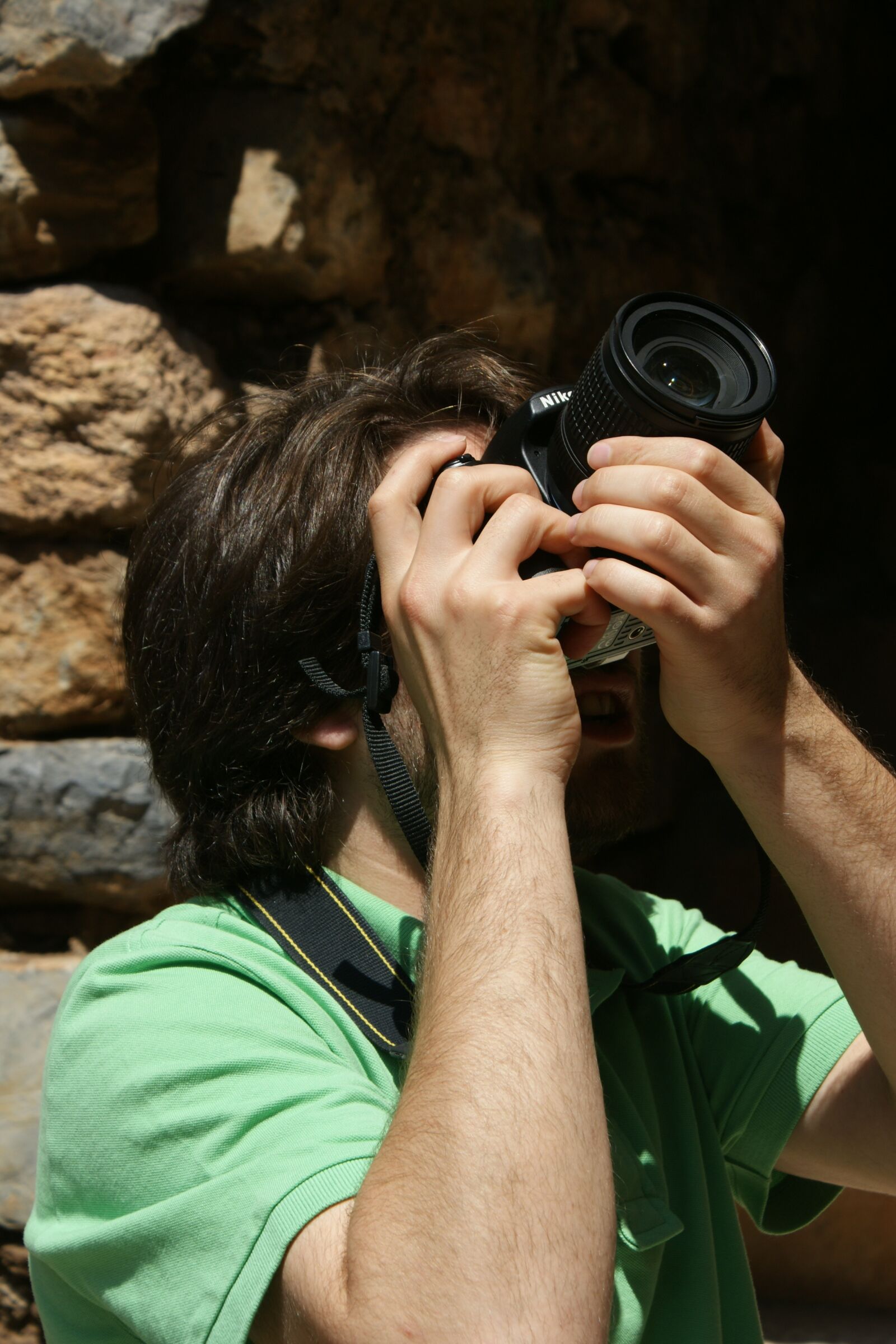Sony Alpha DSLR-A350 sample photo. Photographer, camera, photo photography