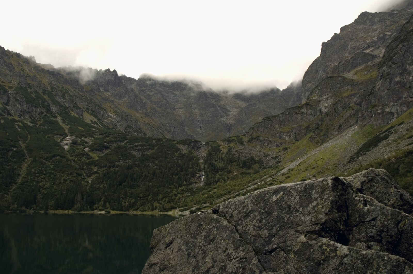 Nikon D70s sample photo. Nature, lake, mountain photography
