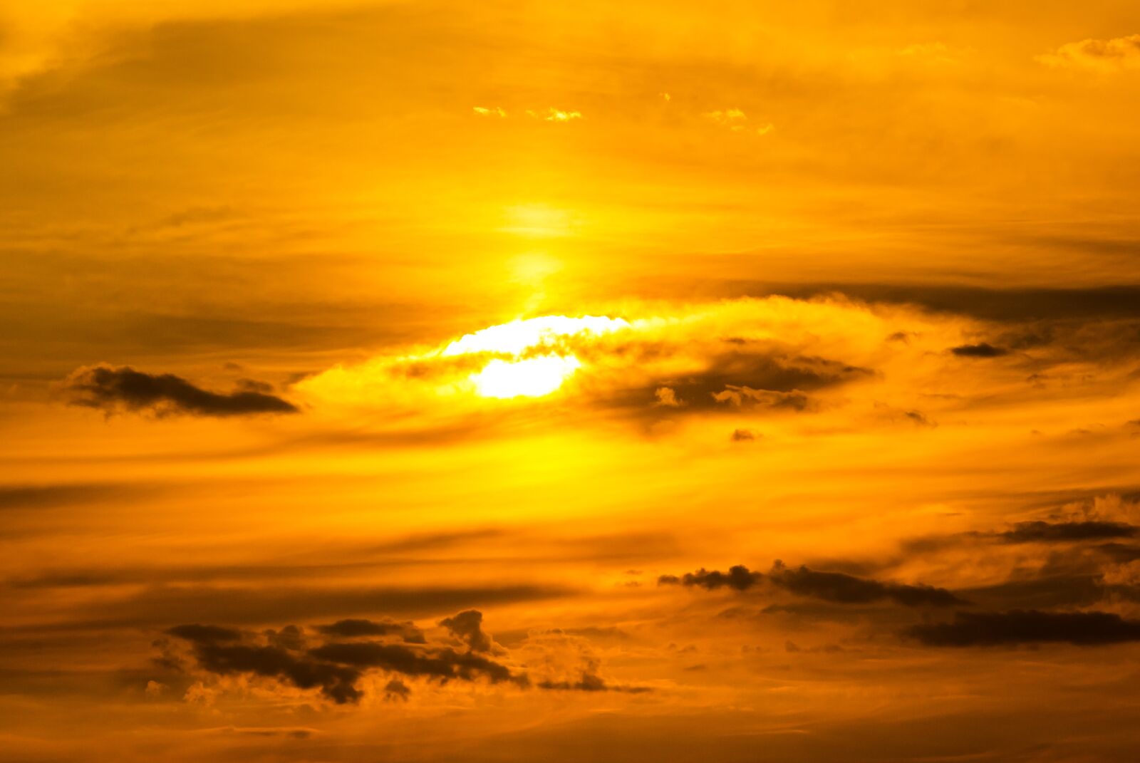 Nikon D7000 sample photo. Sunset, sun, sky photography