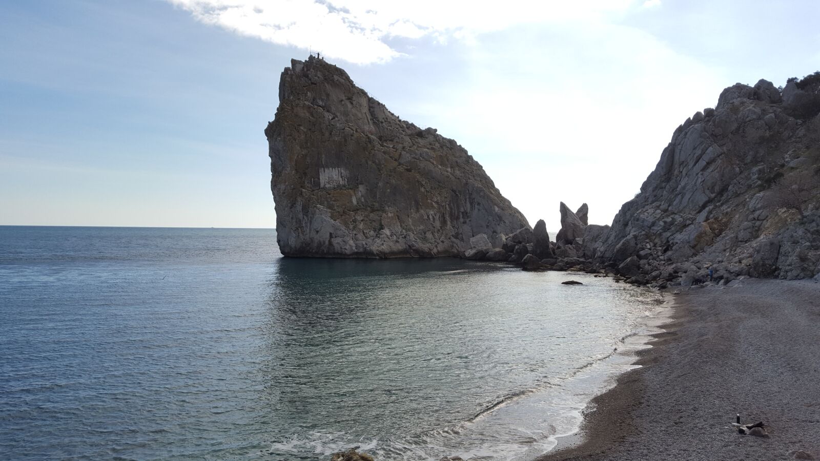 Samsung Galaxy S6 sample photo. Crimea, sea, beach photography
