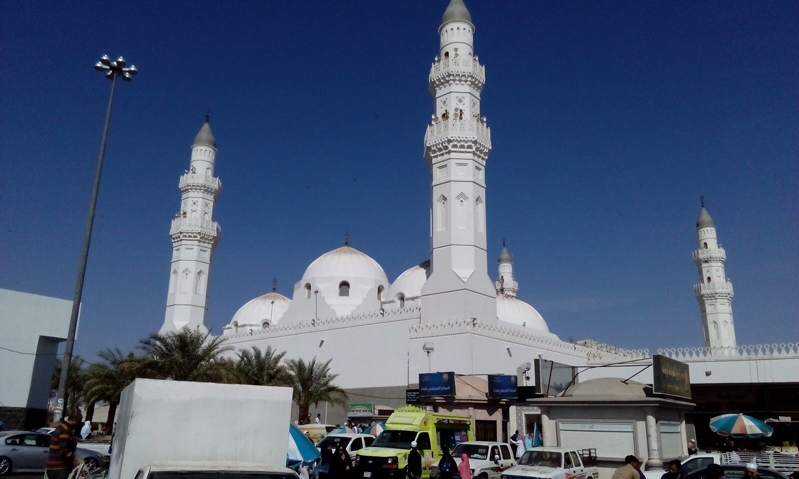 HTC DESIRE 526G+ DUAL SIM sample photo. Masjid saudi, masjid qiblatein photography
