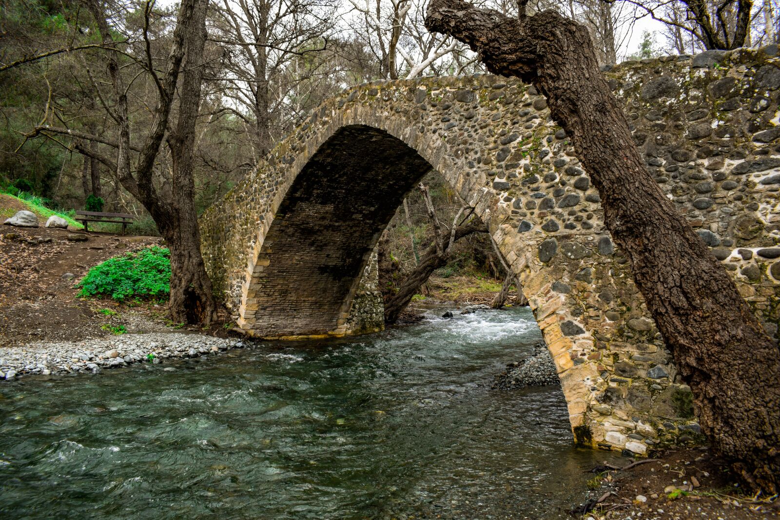 Nikon D3300 sample photo. Bridge, stone, old photography