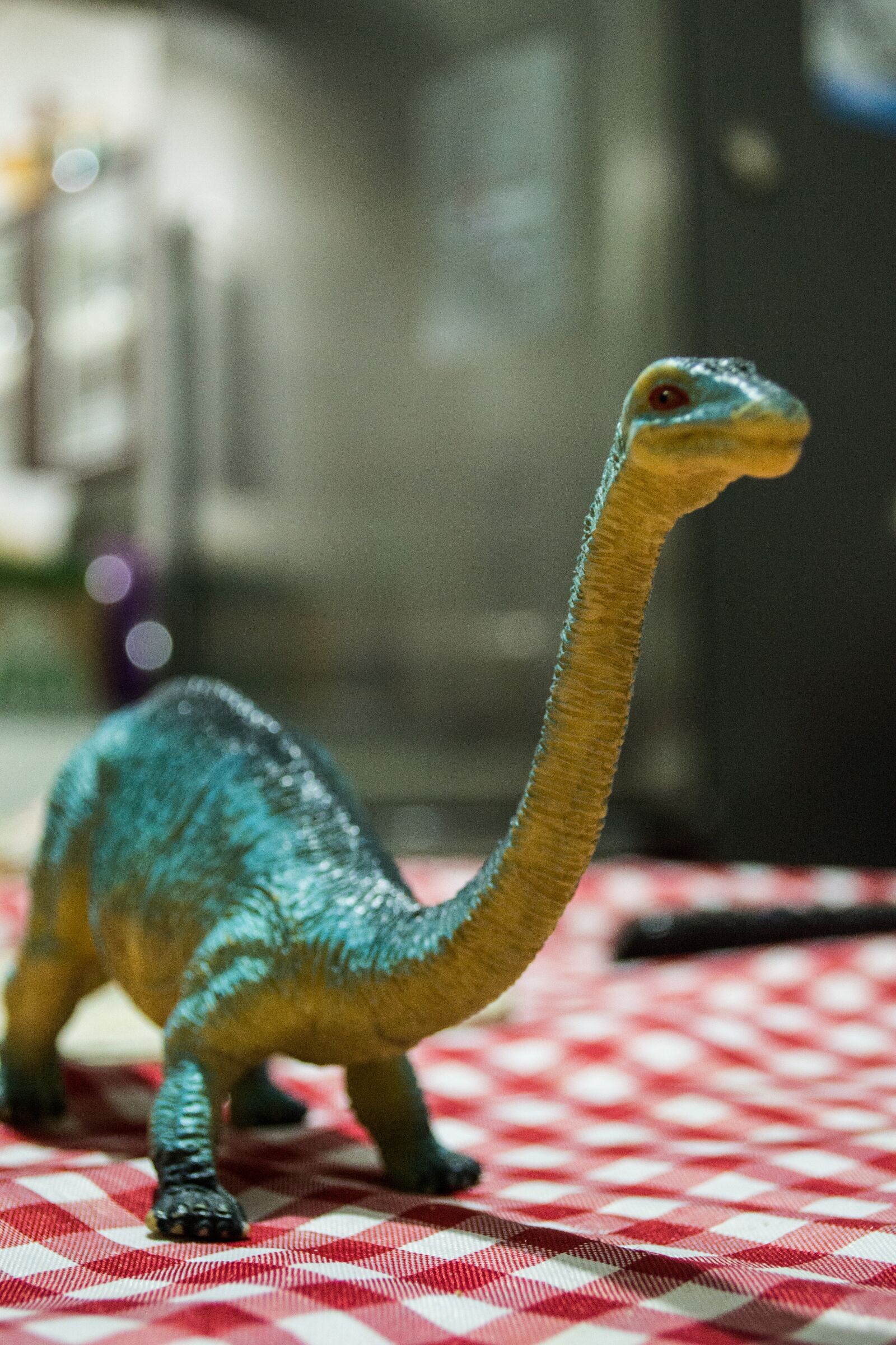 Nikon D3100 sample photo. Dinosaur, toy, reptile photography