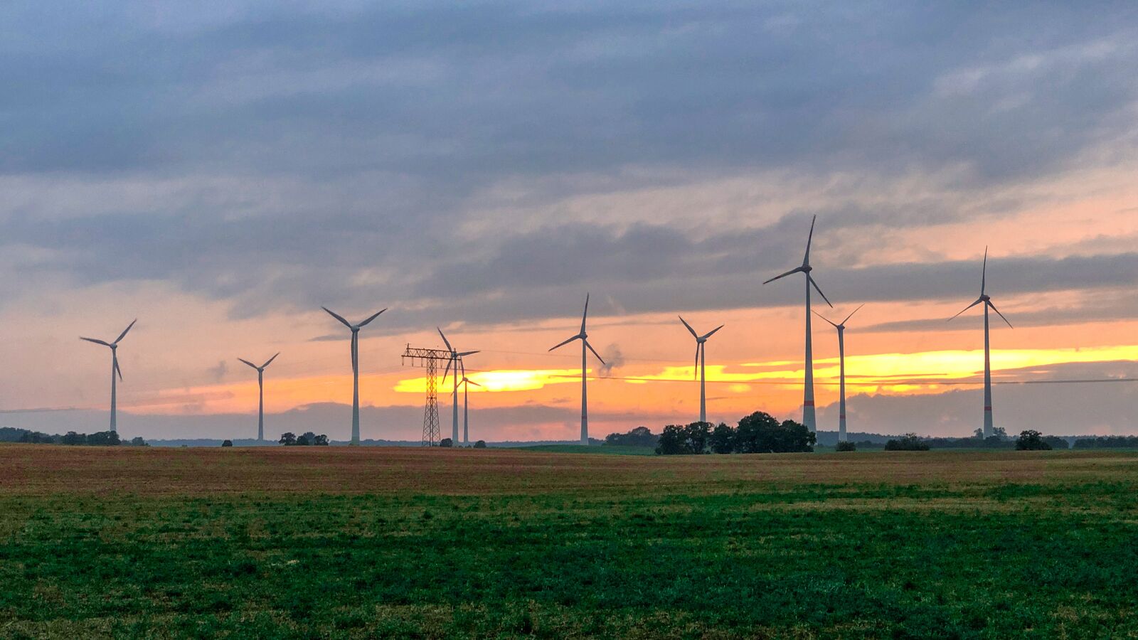 Apple iPhone X sample photo. Wind power, renewable energy photography