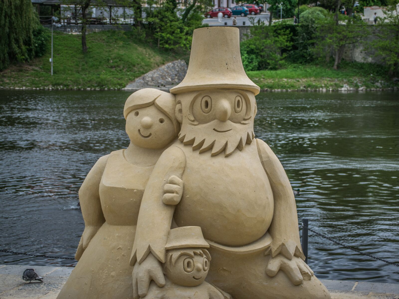 Nikon D5300 sample photo. Sculptures of sand, statuary photography
