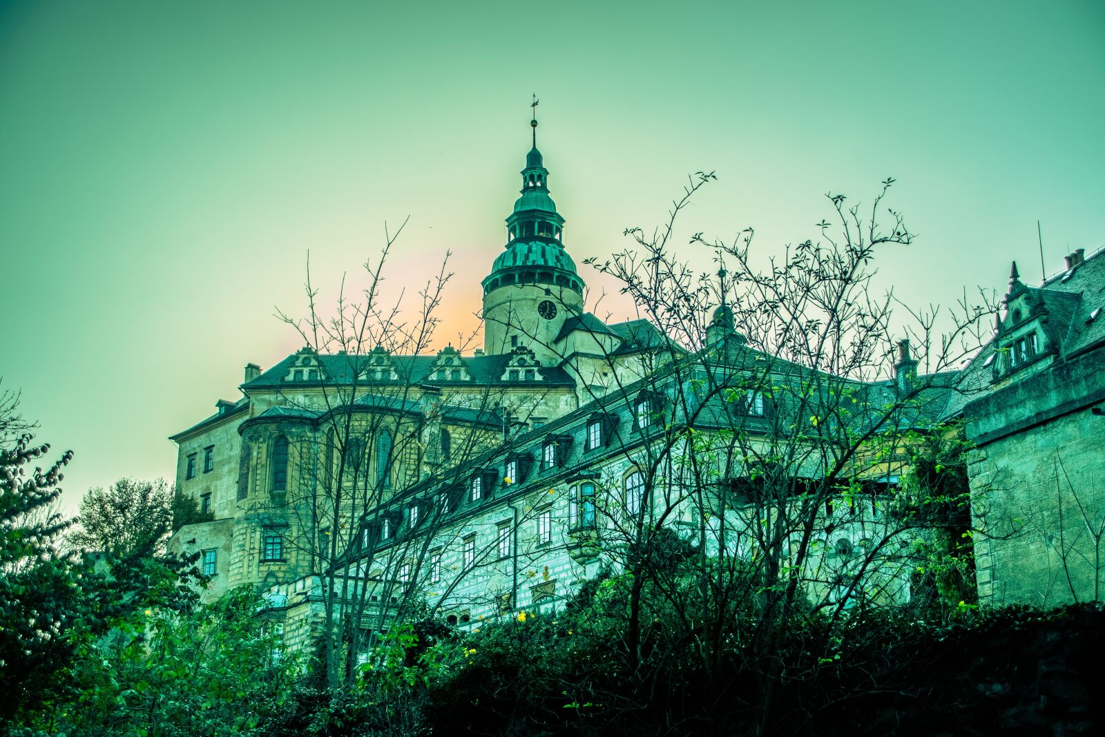 Nikon D5300 sample photo. Frýdlant, castle, monument photography