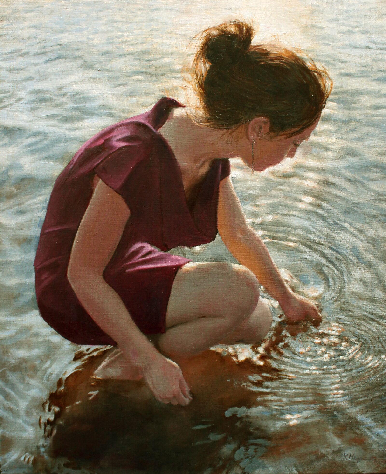 Canon EOS 650D (EOS Rebel T4i / EOS Kiss X6i) sample photo. Woman, water, sunlight photography