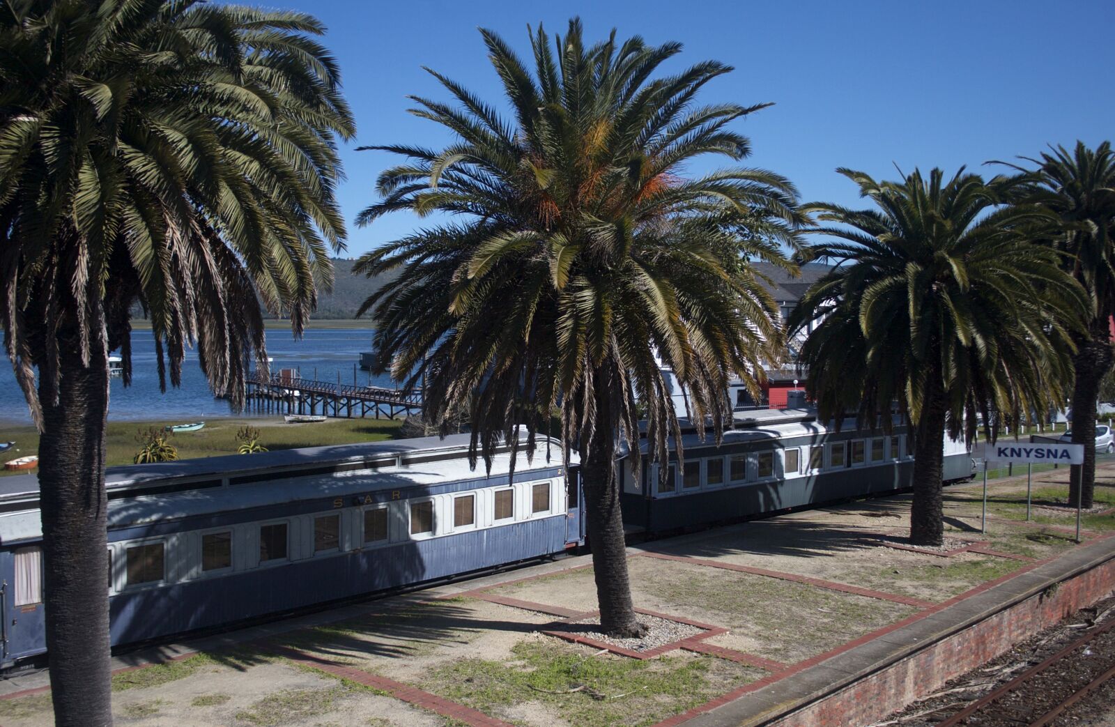 Canon EOS 30D sample photo. Classic rail, knysna, steam photography