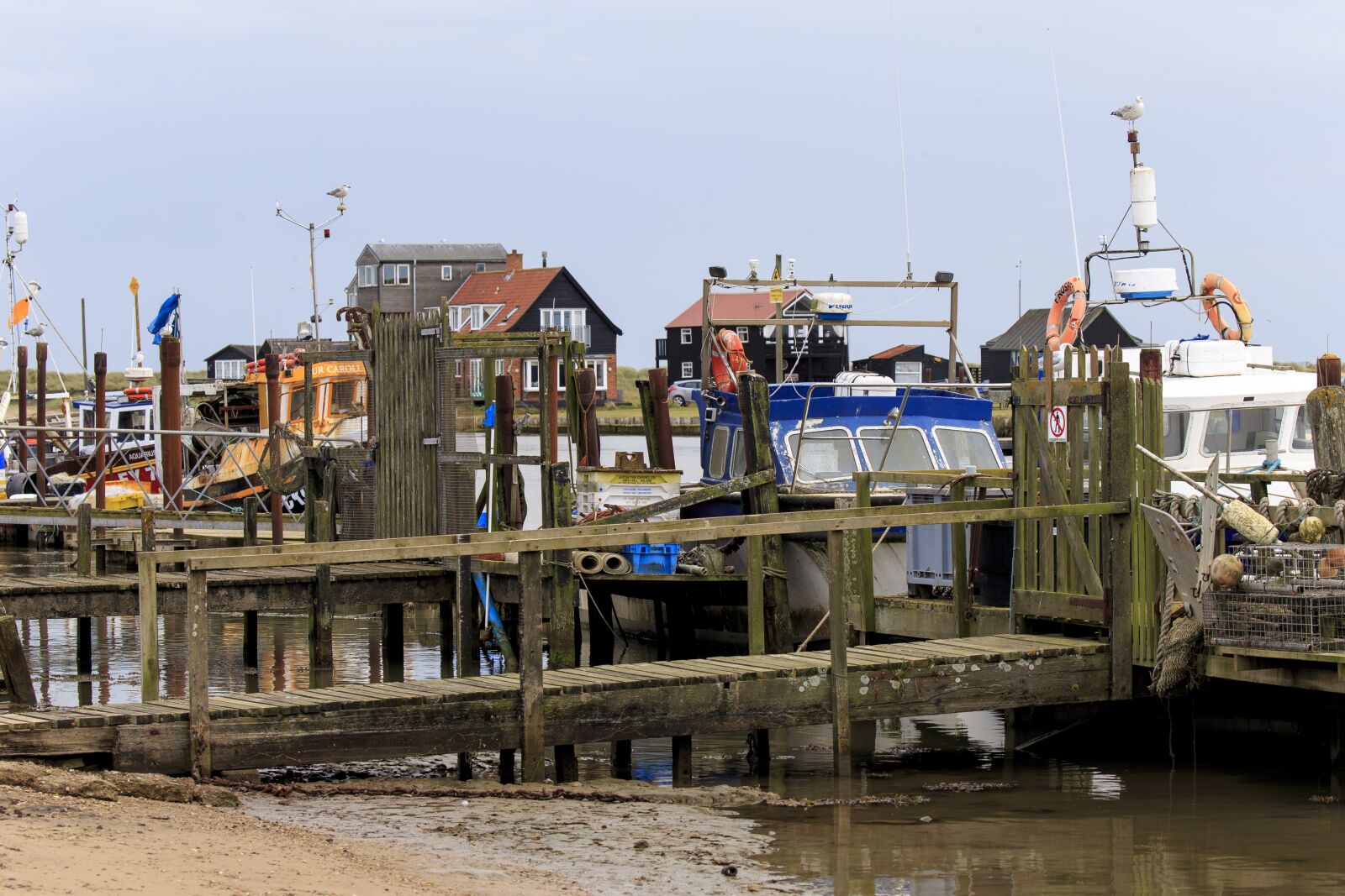 Canon EOS-1D X + Canon EF 100-400mm F4.5-5.6L IS II USM sample photo. Fishing boats, southwold harbour photography