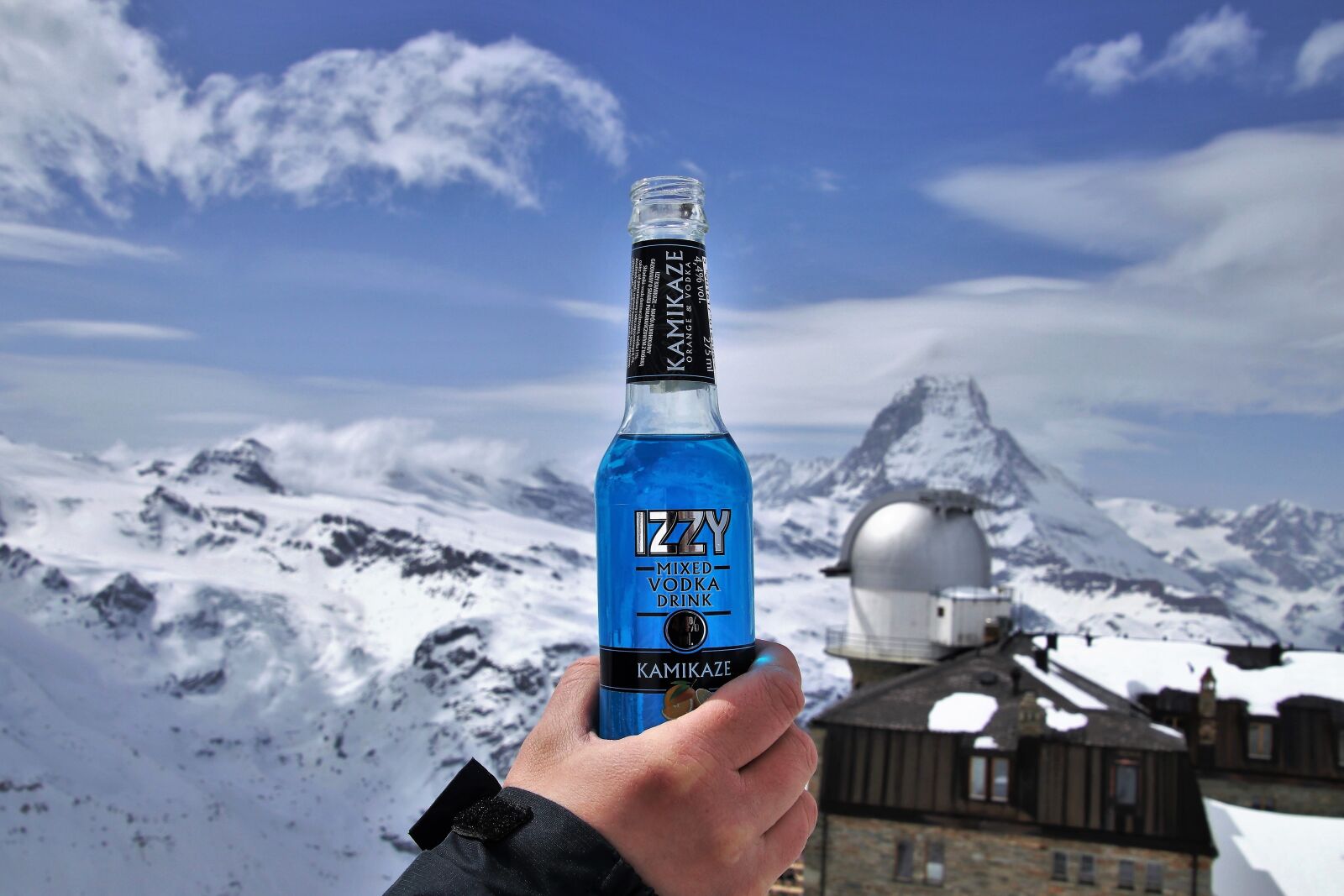 Canon EOS 80D sample photo. The alps, matterhorn, alcohol photography