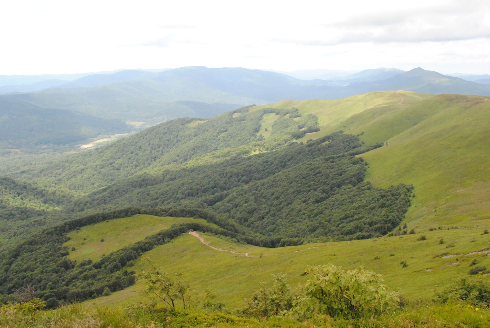 Nikon D3000 sample photo. Mountains, bieszczady, nature photography