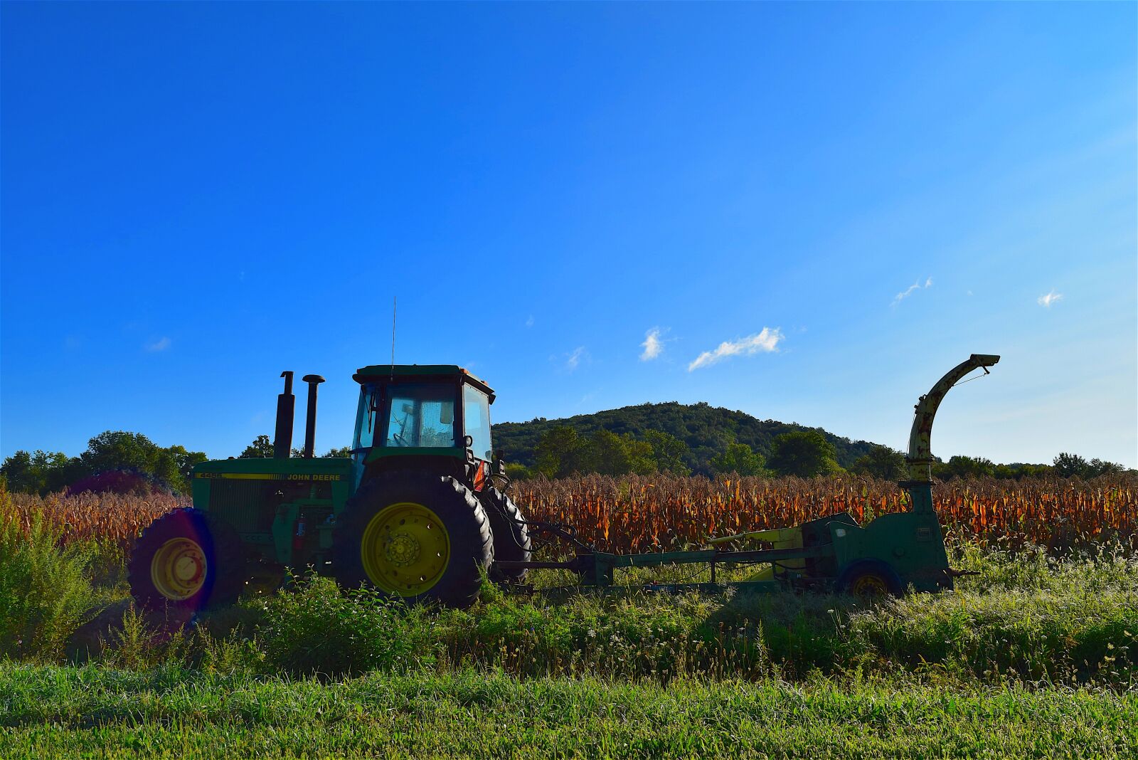 Nikon D3300 sample photo. Tractor, farm, equipment photography