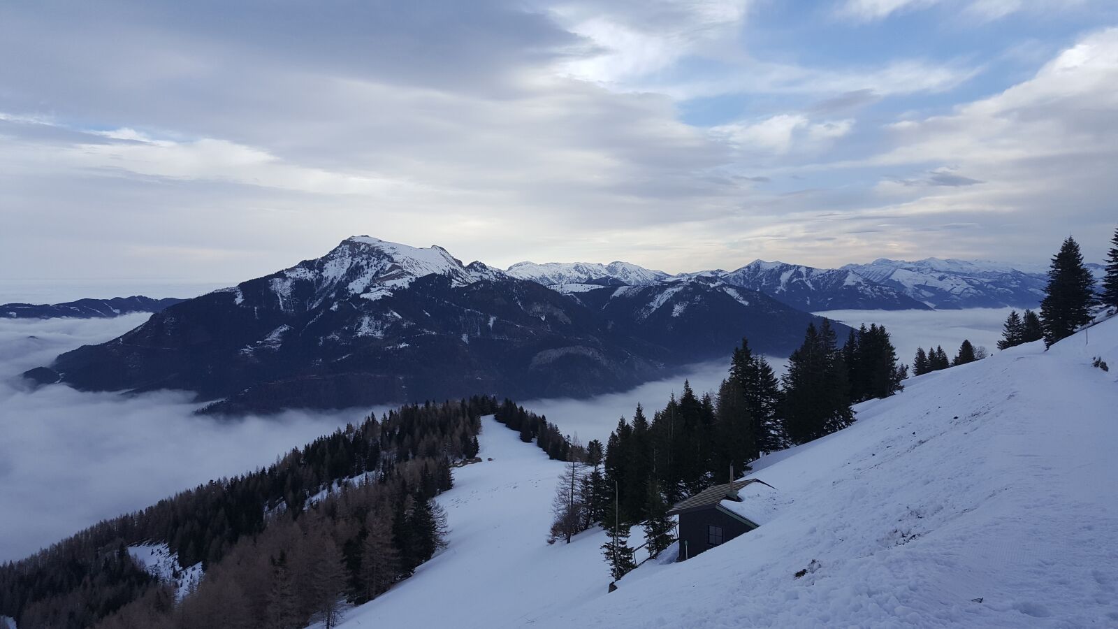 Samsung Galaxy Note5 sample photo. Snow, mountain, panorama of photography