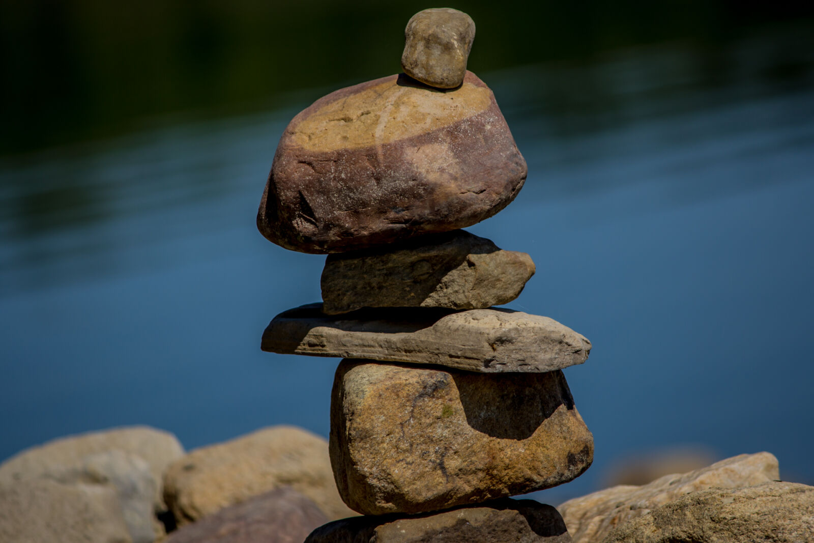 Canon EOS 600D (Rebel EOS T3i / EOS Kiss X5) sample photo. Hemlock, lake, rock, stack photography