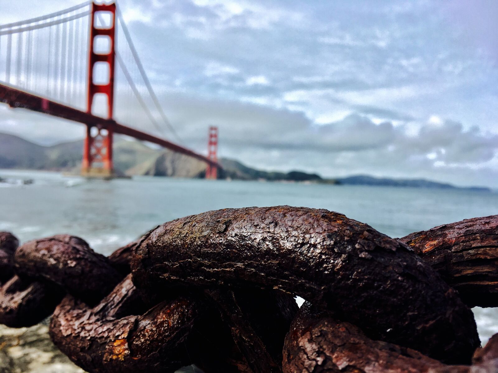 iPhone SE back camera 4.15mm f/2.2 sample photo. Golden gate, bridge, san photography