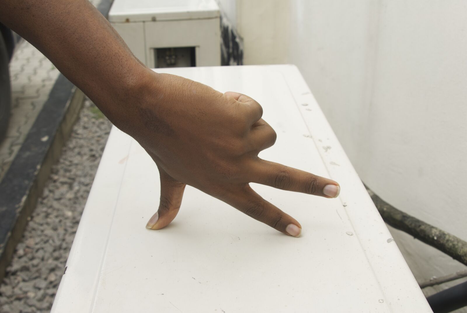 Nikon D200 sample photo. African, american, hand, black photography