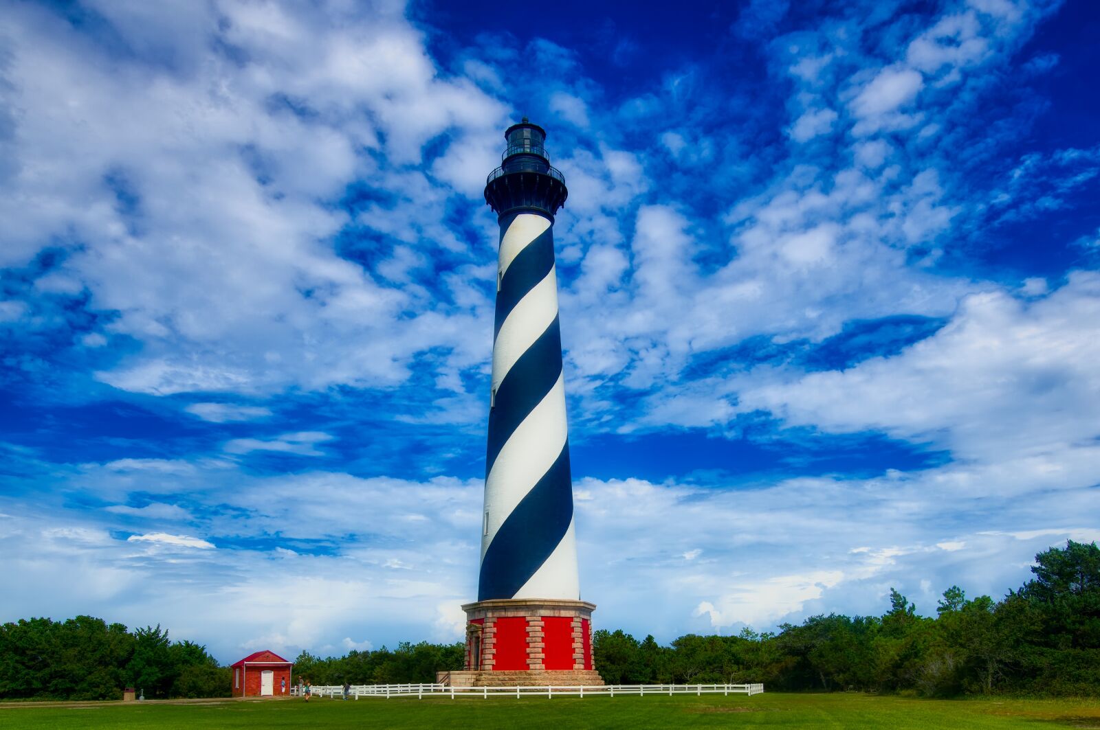 Phase One IQ3 100MP sample photo. Cape hatteras, lighthouse, landmark photography